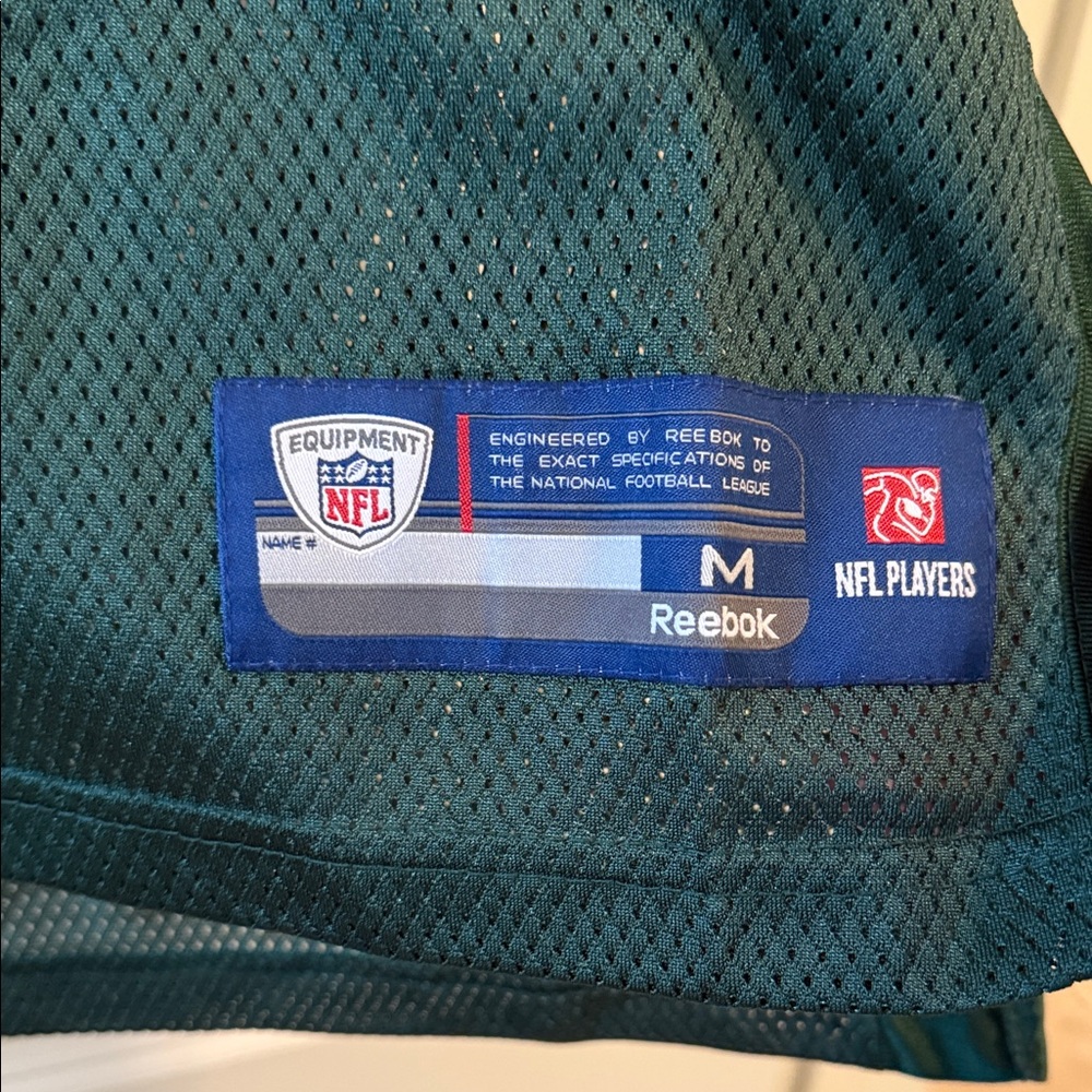 NY JETS NFL Reebok Green and White Football Jersey #99 - Picture 3 of 4